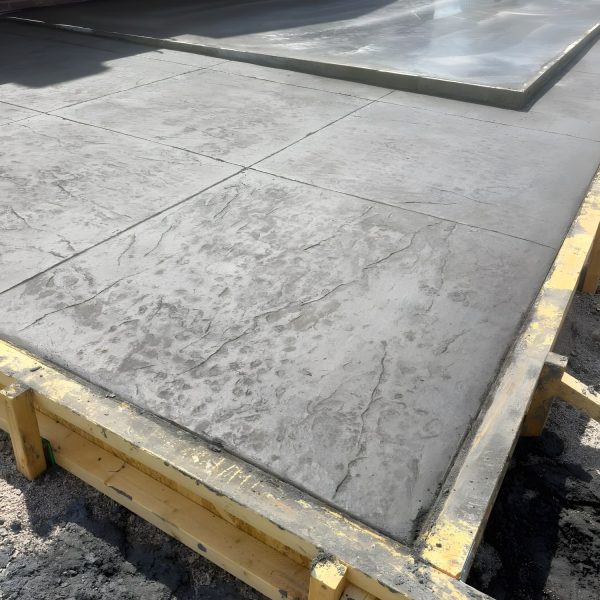 Bluestone före tvätt och försegling