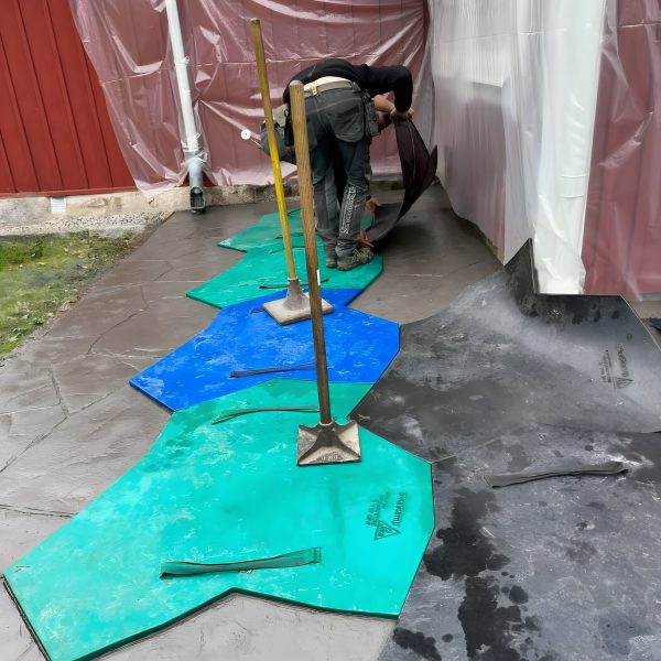 Stämpling med mönstermattor